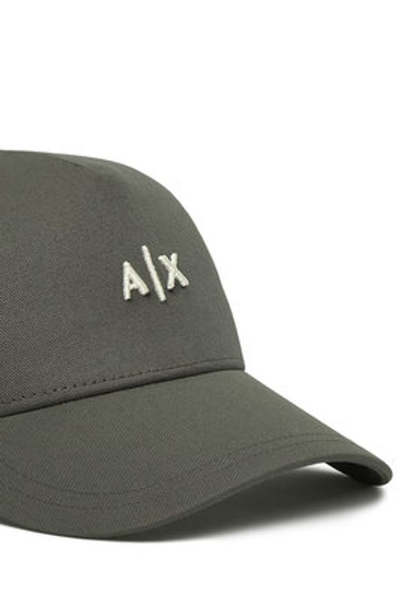 Emporio Armani Czapka z daszkiem 954112 CC571 M8317 Zielony ciemny. Kolor: zielony. Materiał: bawełna