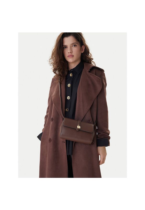 Karl Lagerfeld - Torebka KARL LAGERFELD. Kolor: brązowy