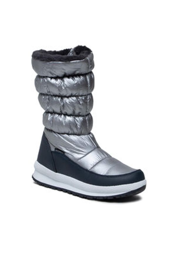 CMP Śniegowce Holse Wmn Snow Boot Wp 39Q4996 Srebrny. Kolor: srebrny. Materiał: materiał