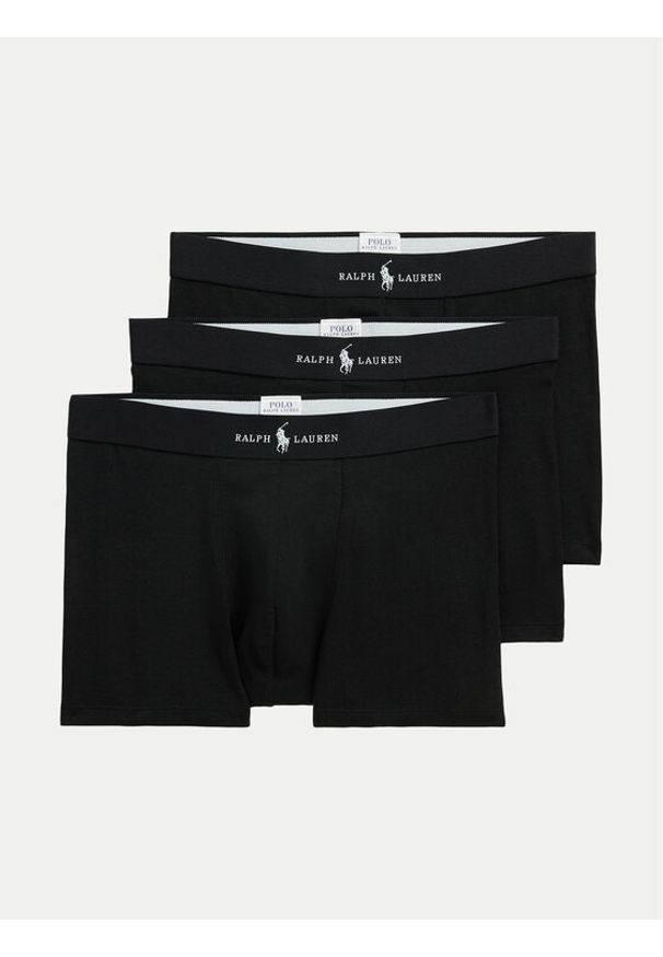 Polo Ralph Lauren Komplet 3 par bokserek 714965507006 Czarny. Kolor: czarny. Materiał: bawełna