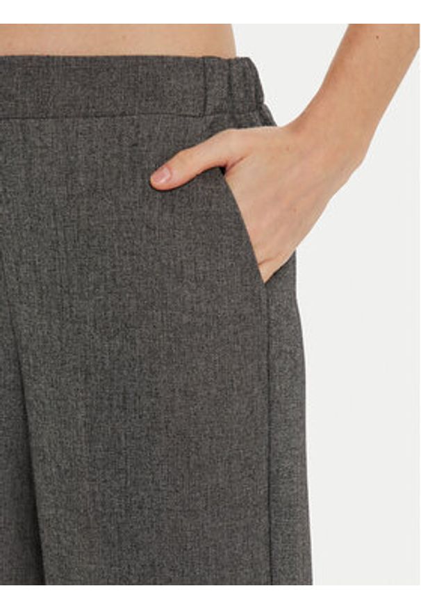 Imperial Spodnie materiałowe P4L0IEI Szary Wide Leg. Kolor: szary. Materiał: syntetyk
