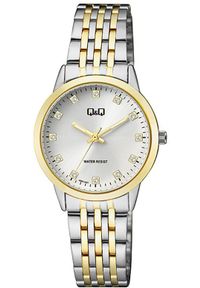 Zegarek damski QQ QZ81-401 CYRKONIE srebrny. Kolor: srebrny #1