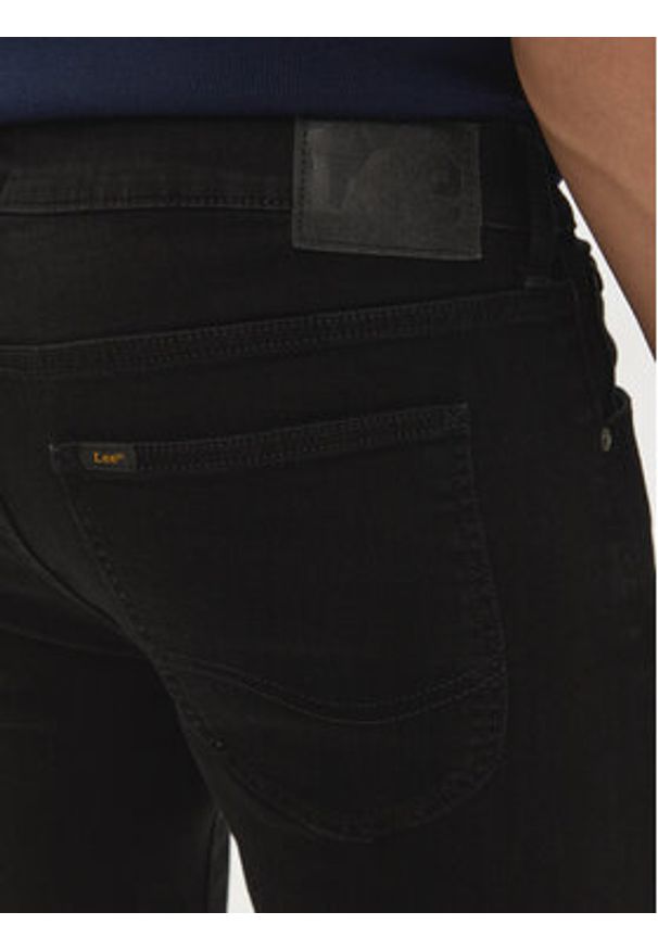 Lee Jeansy Luke 112119043 Czarny Slim Fit. Kolor: czarny