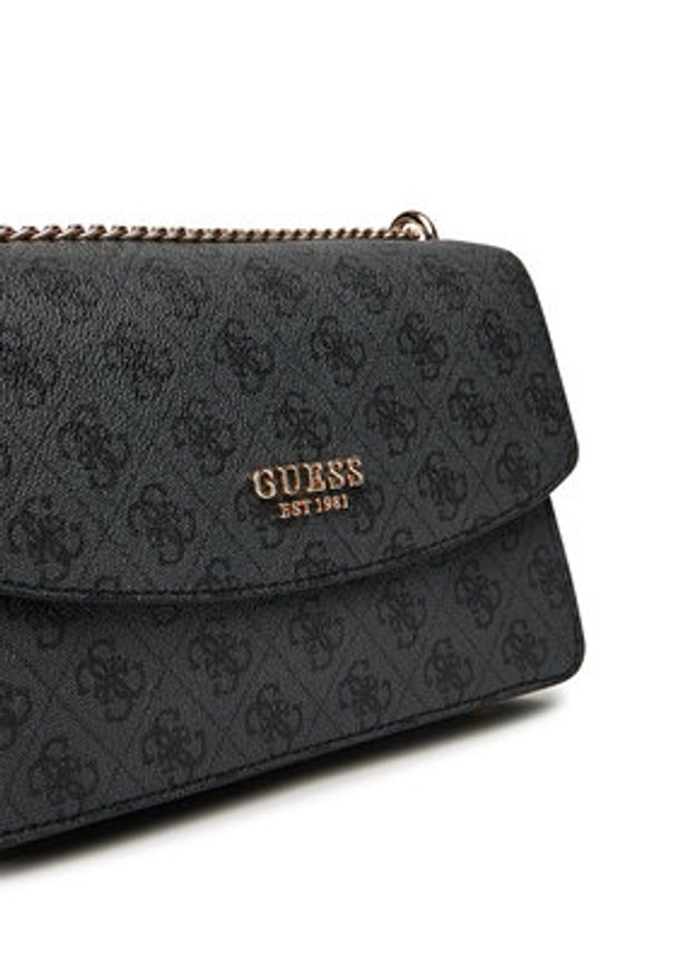 Guess Torebka Calista HWSG73 34210 Szary. Kolor: szary. Materiał: skórzane