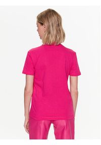 Just Cavalli T-Shirt 74PBHG00 Różowy Regular Fit. Kolor: różowy. Materiał: bawełna #4