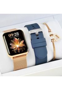 Gravity - Zestaw damski zegarek damski SMARTWATCH GRAVITY GT17-2 + bransoletka. Rodzaj zegarka: smartwatch