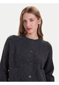 only - ONLY Kardigan Piemonte 15344118 Szary Regular Fit. Kolor: szary. Materiał: syntetyk #5