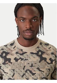 Guess T-Shirt Z6RI05 I3Z14 Beżowy Regular Fit. Kolor: beżowy. Materiał: bawełna #5