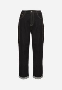 Born2be - Niebieskie Jeansy o Kroju Skinny z Regularnym Stanem Wirlexia. Okazja: na co dzień. Kolor: niebieski. Styl: casual #3