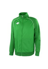 Bluza piłkarska dla dorosłych LOTTO DELTA PLUS. Kolor: zielony. Sport: piłka nożna #1