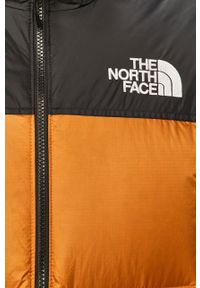 The North Face - Kurtka puchowa. Typ kołnierza: kaptur. Kolor: złoty, brązowy, wielokolorowy. Materiał: puch #3