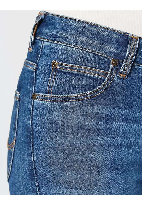Lee - LEE SCARLETT HIGH DAMSKIE SPODNIE JEANSOWE ZIP MID FOSTER L31BMHBI 112107033