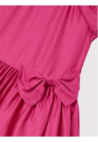 Mayoral Sukienka elegancka 3922 Różowy Regular Fit. Kolor: różowy. Materiał: wiskoza. Styl: elegancki #3