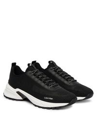 Calvin Klein Sneakersy Hike Runner Laceup Knit HM0HM02151 Czarny. Kolor: czarny. Materiał: materiał #2