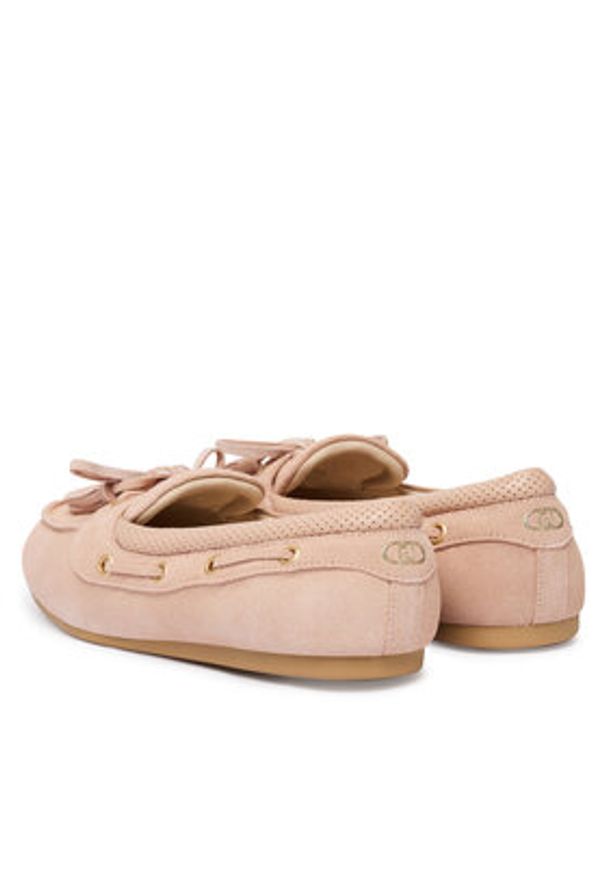 Liu Jo Baleriny Skipper 03 SA6049 PX002 Różowy. Kolor: różowy. Materiał: skóra, zamsz