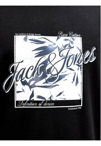 Jack & Jones T-Shirt Honolulu 12288088 Czarny Regular Fit. Kolor: czarny. Materiał: bawełna #4