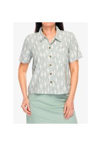 ROYAL ROBBINS - Koszula turystyczna damska Royal Robbins Camino Pucker S/S. Kolor: zielony