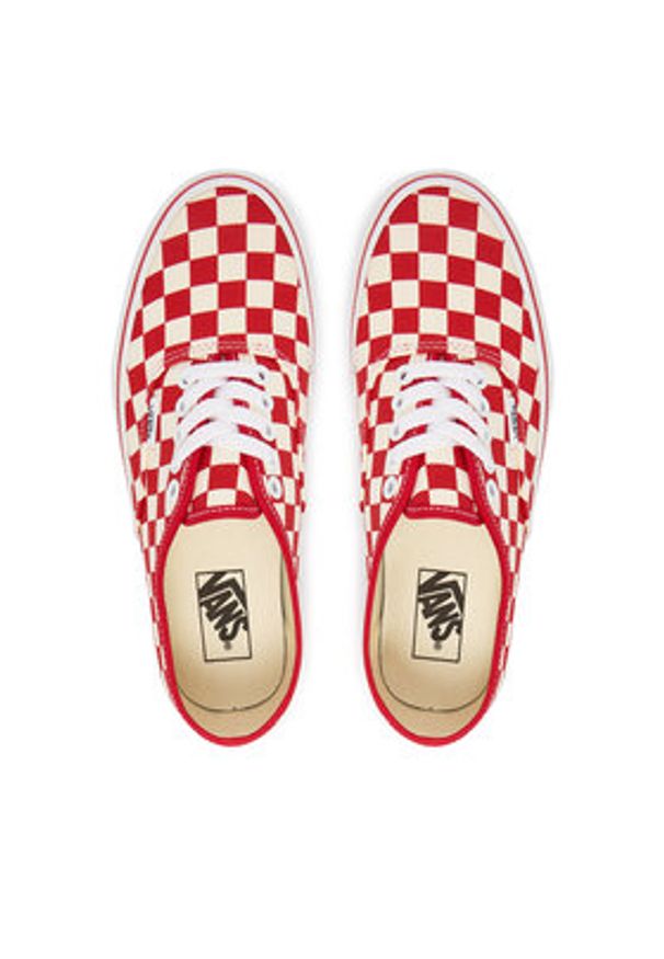 Vans Tenisówki Authentic VN000EGAR301 Czerwony. Kolor: czerwony. Materiał: materiał