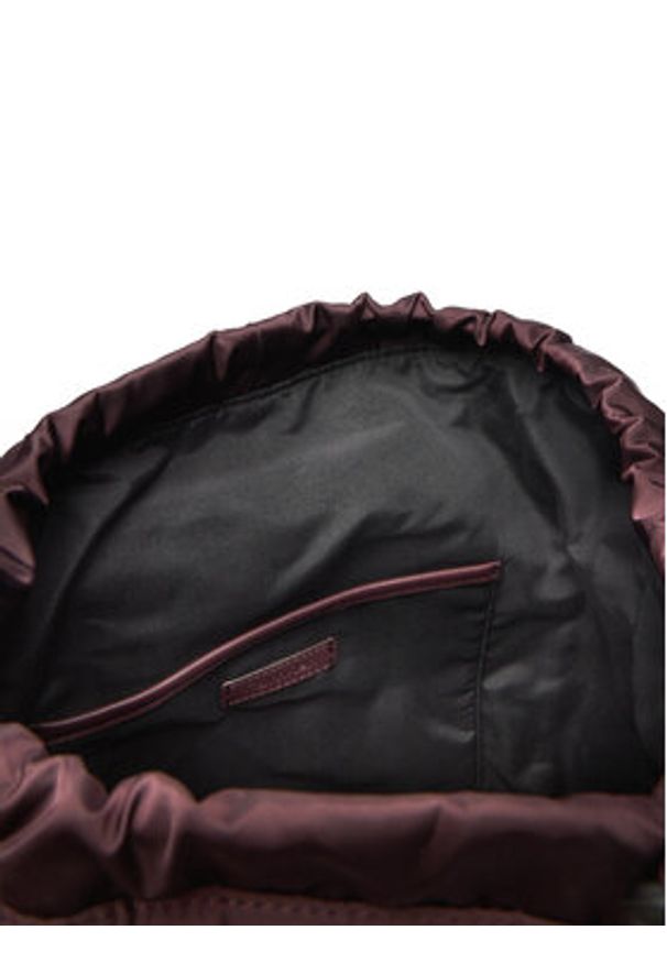 Calvin Klein Plecak Pocket Nylon Flap Backpack LV04F3133G Bordowy. Kolor: czerwony. Materiał: materiał