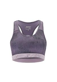 Biustonosz dla kobiet Silvini Arnata. Kolor: fioletowy, różowy, wielokolorowy. Sport: fitness