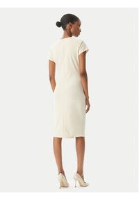 Rinascimento Sukienka koktajlowa CFC0123774003 Beżowy Regular Fit. Kolor: beżowy. Materiał: syntetyk. Styl: wizytowy #3