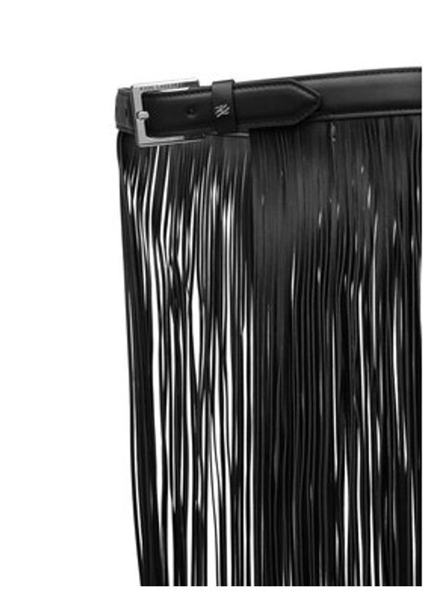 Karl Lagerfeld - KARL LAGERFELD Pasek Damski B1W33048 Czarny. Kolor: czarny. Materiał: skóra
