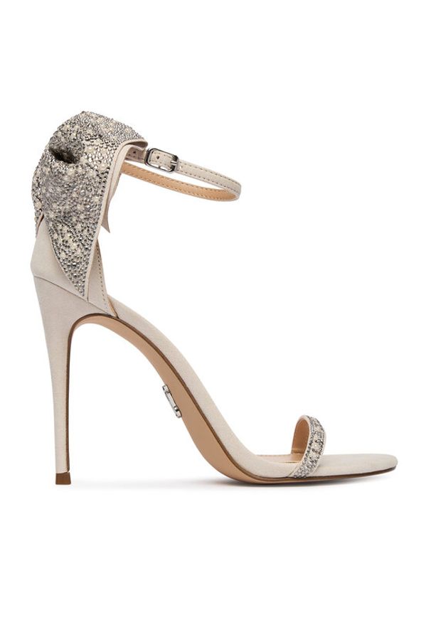 Steve Madden Sandały Bellarosa-P 11002931 Beżowy. Kolor: beżowy. Materiał: materiał