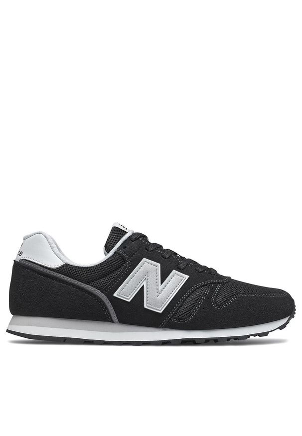 Buty do chodzenia męskie New Balance 373. Kolor: czarny. Materiał: zamsz. Szerokość cholewki: normalna. Model: New Balance 373. Sport: turystyka piesza