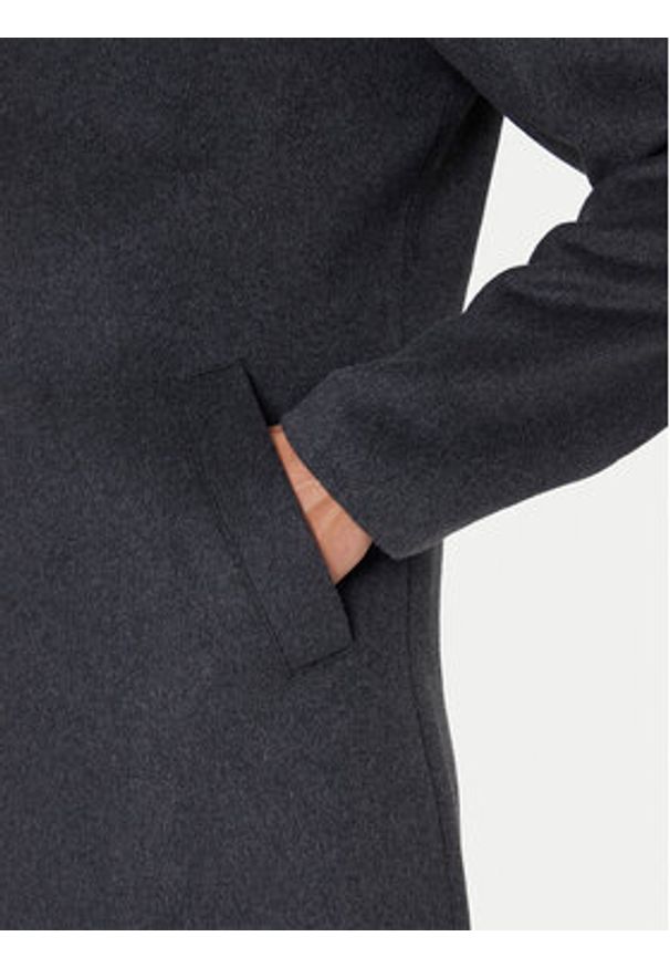 Guess Płaszcz wełniany M4BL3S WGJ82 Szary Slim Fit. Kolor: szary. Materiał: syntetyk
