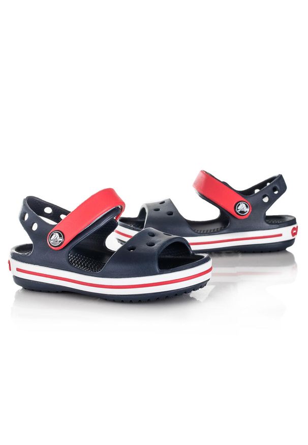 Sandały chłopięce Crocs CROCBAND. Kolor: czerwony, wielokolorowy, niebieski