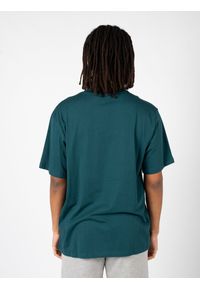 Champion - Chapion T-Shirt | 218292 | Mężczyzna | Zielony. Okazja: na co dzień. Kolor: zielony. Materiał: bawełna. Wzór: nadruk. Styl: klasyczny, casual, elegancki #3