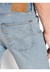 Levi's® Szorty jeansowe 501® Hemmed 36512-0163 Niebieski Regular Fit. Kolor: niebieski. Materiał: jeans, bawełna #5