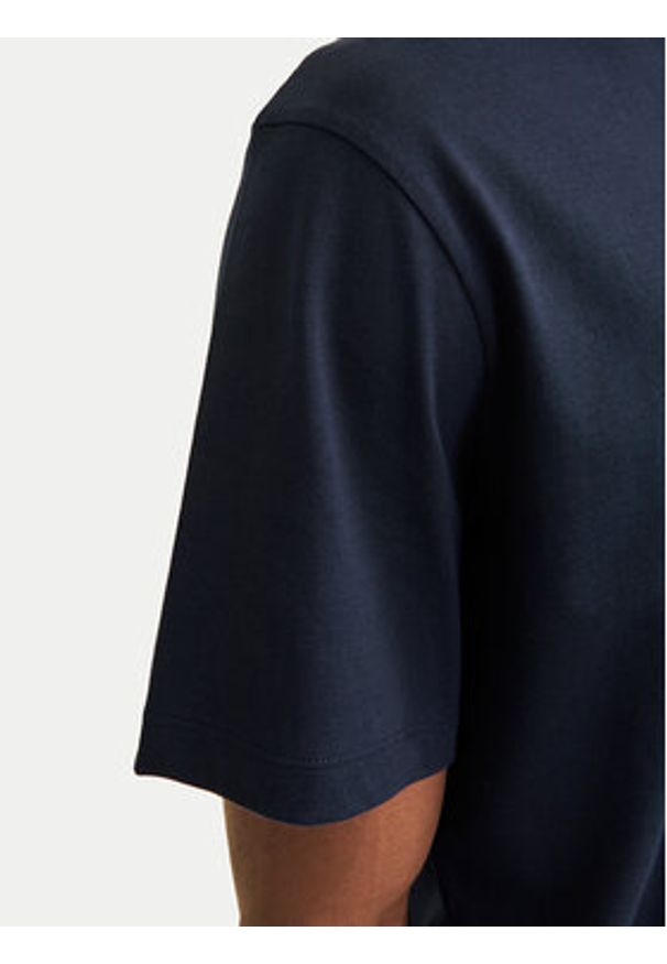 Jack & Jones T-Shirt Corp Graphic 12268415 Granatowy Regular Fit. Kolor: niebieski. Materiał: bawełna