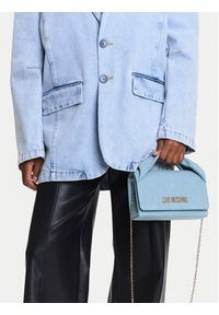 Love Moschino - LOVE MOSCHINO Torebka JC4251PP0MKR0700 Niebieski. Kolor: niebieski #5