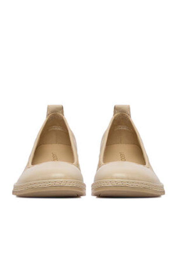 Lasocki Baleriny CEO-WI23-LYLA-01 Beżowy. Kolor: beżowy. Materiał: skóra