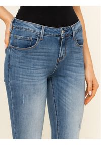 Guess Jeansy Skinny Fit Annette W01A99 D3XR1 Granatowy Skinny Fit. Kolor: niebieski. Materiał: jeans #2
