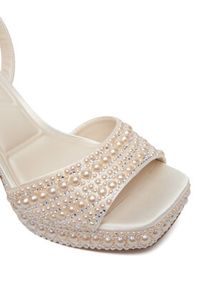 Aldo Sandały Chicgleam 14296202 Biały. Kolor: biały. Materiał: materiał #2