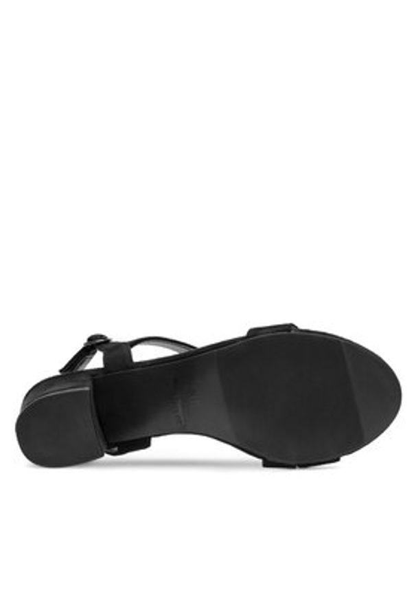 Clara Barson Sandały AK250423-3 Czarny. Kolor: czarny. Materiał: materiał