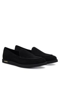 Max Mara Lordsy Softymoc 2524526251600 Czarny. Kolor: czarny. Materiał: nubuk, skóra #3