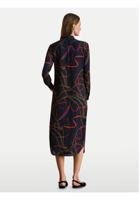 Lauren Ralph Lauren - LAUREN RALPH LAUREN Sukienka koszulowa 200P03552001 Granatowy Regular Fit. Kolor: niebieski. Materiał: syntetyk. Typ sukienki: koszulowe #1
