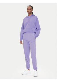 Hugo Spodnie dresowe Nelfinia 50522417 Fioletowy Regular Fit. Kolor: fioletowy. Materiał: bawełna #5