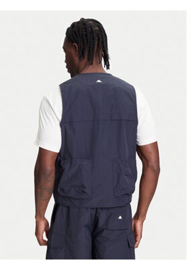 Robe di Kappa Kamizelka Giovani Biserta 65127BW Granatowy Regular Fit. Kolor: niebieski. Materiał: bawełna