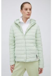 outhorn - Outhorn kurtka damska kolor zielony przejściowa. Okazja: na co dzień. Kolor: zielony. Materiał: syntetyk, materiał. Styl: casual #1