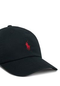 Polo Ralph Lauren Czapka z daszkiem 211912843019 Czarny. Kolor: czarny. Materiał: bawełna #4