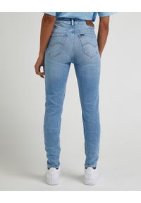 Lee - LEE SCARLETT HIGH DAMSKIE SPODNIE JEANSOWE JEANSY DŻINS RUSHING IN LIGHT L626GUB43