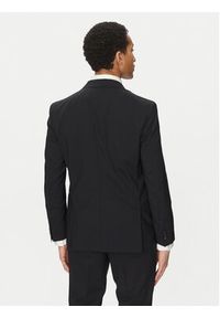 BOSS Garnitur C-Huge 50540579 Granatowy Slim Fit. Kolor: niebieski. Materiał: wełna #9