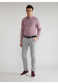 Pako Lorente - PAKO LORENTE – Spodnie męskie szare P22SF-WX-001-S-0. Okazja: na co dzień. Kolor: szary. Materiał: poliester, elastan, wiskoza. Wzór: gładki. Styl: casual, klasyczny #1