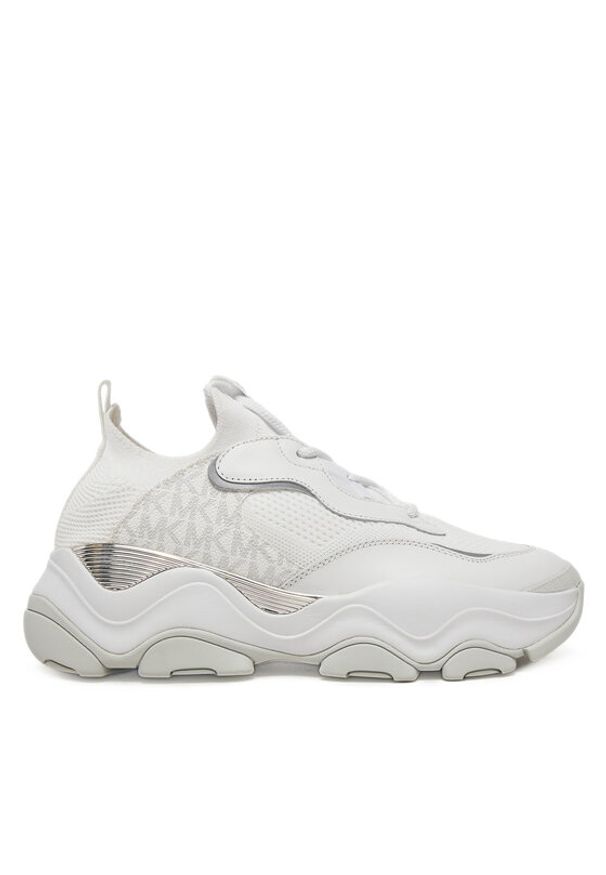 Michael Kors Sneakersy 42F4ATFS5D Biały. Kolor: biały. Materiał: skóra