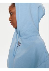 Tommy Jeans Bluza Essential Logo DW0DW17797 Błękitny Relaxed Fit. Kolor: niebieski. Materiał: syntetyk, bawełna #2