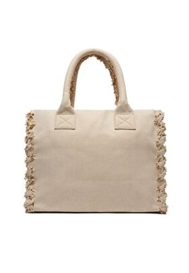 Pinko Torebka Beach Shopping PE 24 PLTT 100782 A1X1 Beżowy. Kolor: beżowy